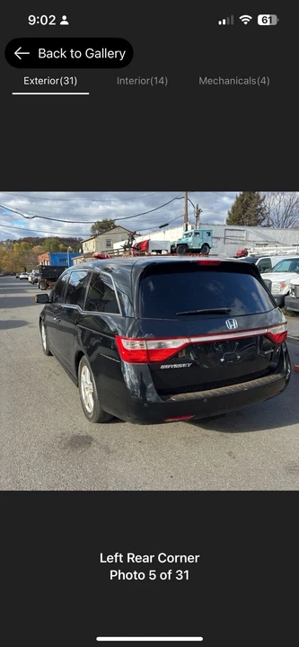 2012 Honda Odyssey - Image 5 of 20