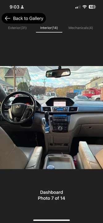 2012 Honda Odyssey - Image 15 of 20