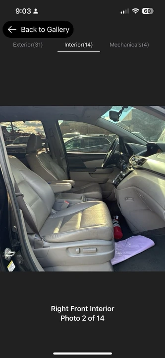 2012 Honda Odyssey - Image 14 of 20