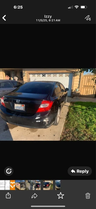 2012 Honda Civic 9th Gen - Image 4 of 5