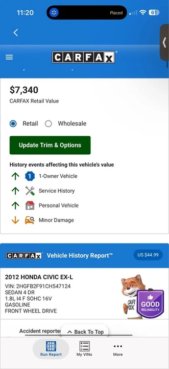 2012 Honda Civic 9th Gen - Image 11 of 12