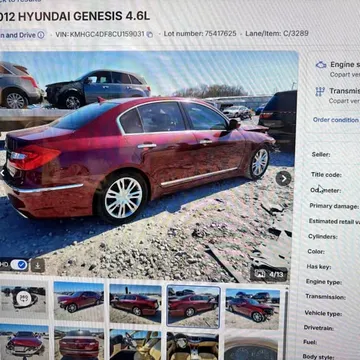 2012 Hyundai Genesis 4.6 Sedan