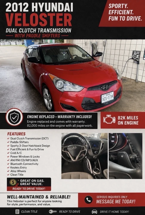 2012 Hyundai Veloster - Image 13 of 13