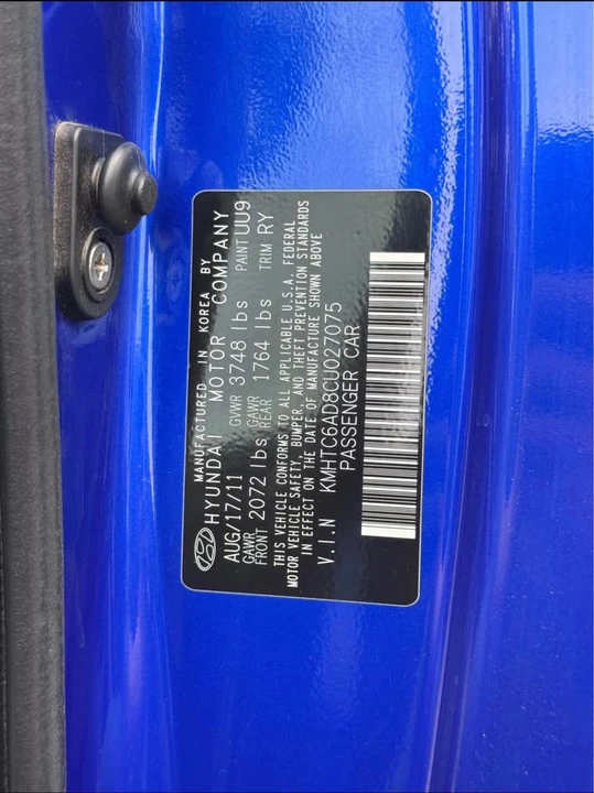 2012 Hyundai Veloster - Image 10 of 10