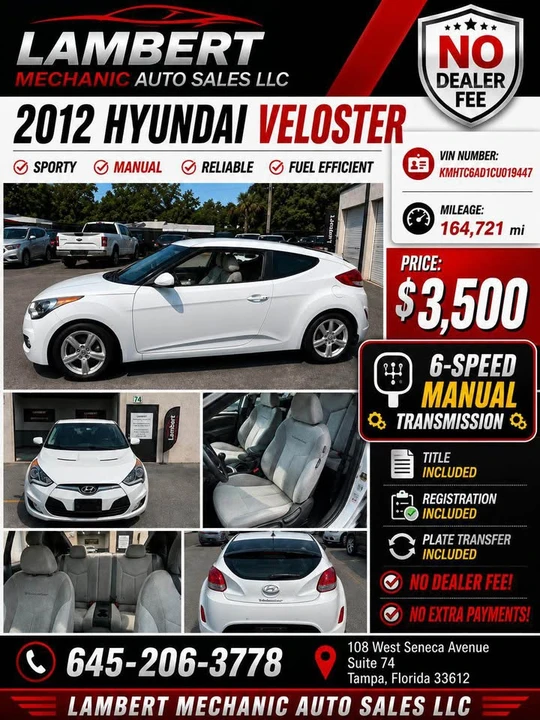 2012 Hyundai Veloster - Image 7 of 7