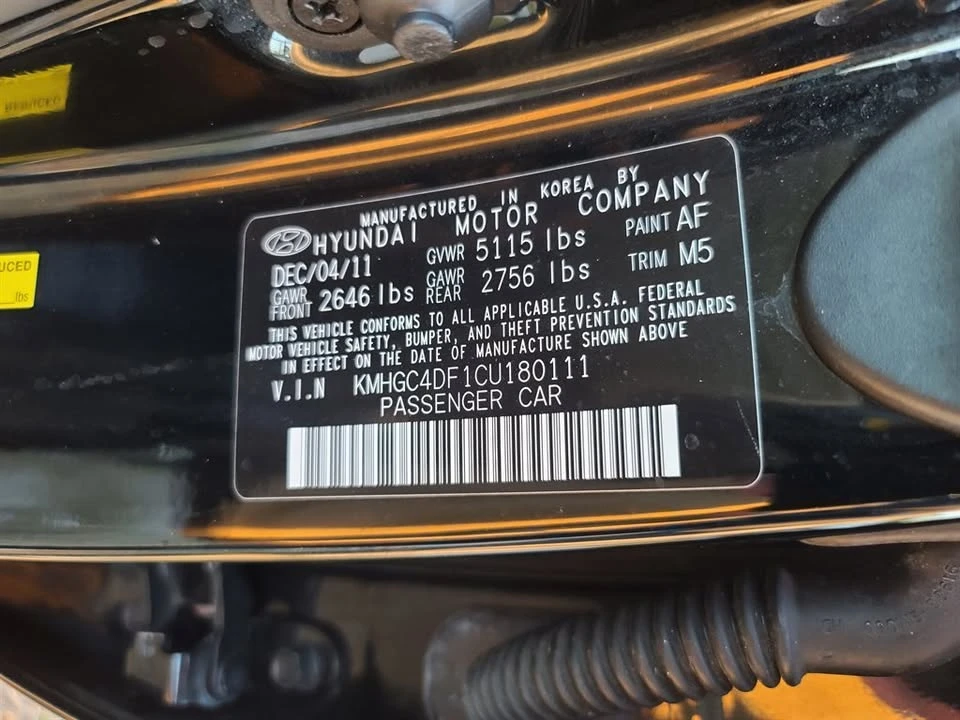 2012 Hyundai Genesis - Image 13 of 13