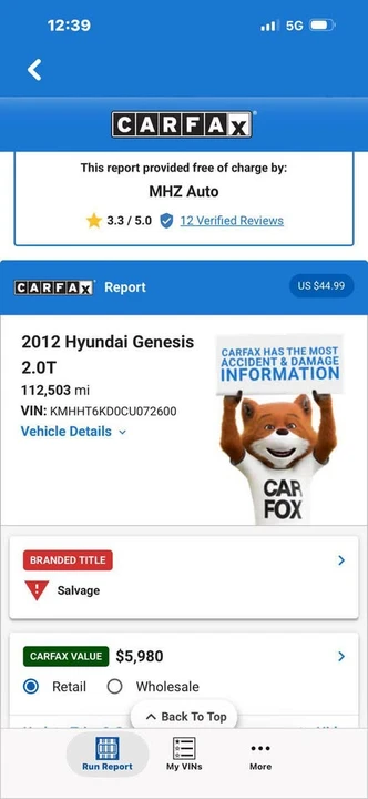 2012 Hyundai Genesis Coupe - Image 16 of 16