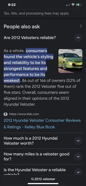 2012 Hyundai Veloster - Image 8 of 10