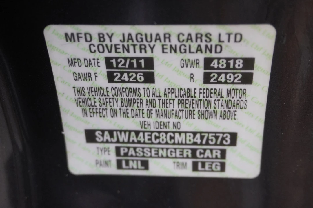 2012 Jaguar X150 XK - Image 31 of 31
