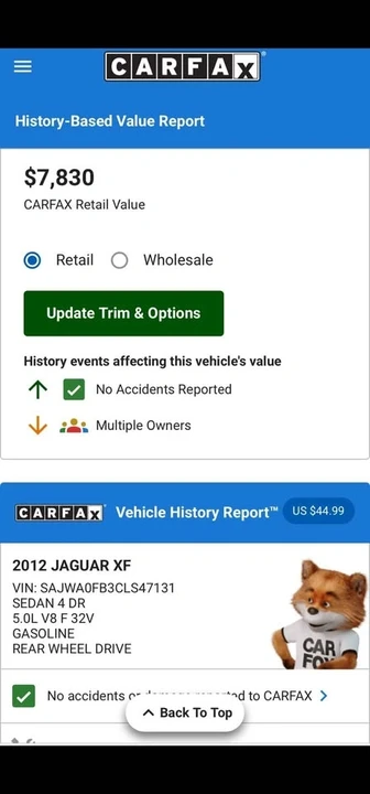 2012 Jaguar X250 XF - Image 15 of 15