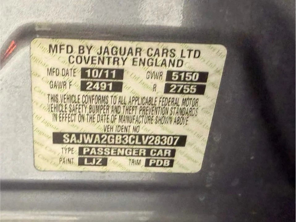 2012 Jaguar X351 XJ - Image 17 of 20