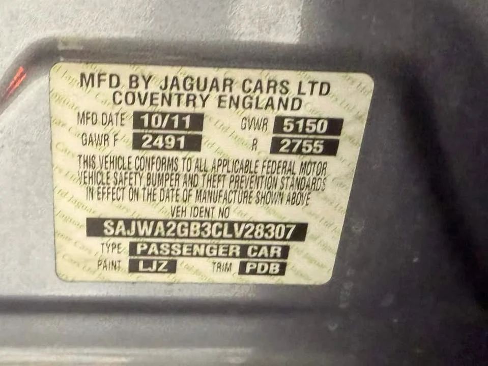 2012 Jaguar X351 XJ - Image 19 of 19