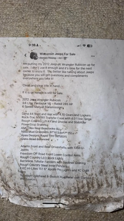 2012 Jeep JK Wrangler - Image 13 of 14