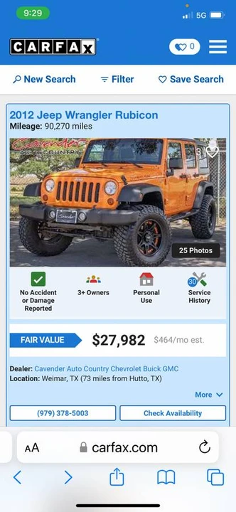 2012 Jeep JK Wrangler - Image 8 of 8