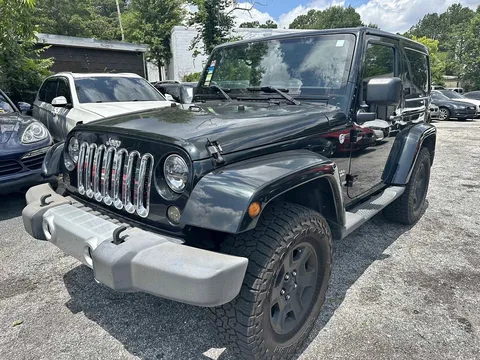 2012 Jeep Wrangler Sahara Sport Utility 2D