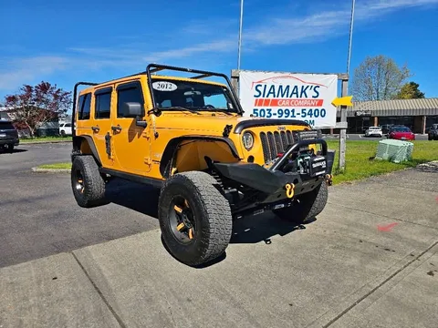 2012 Jeep Wrangler Unlimited Sahara