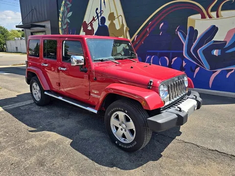 2012 Jeep Wrangler Unlimited Sahara Sport Utility 4D