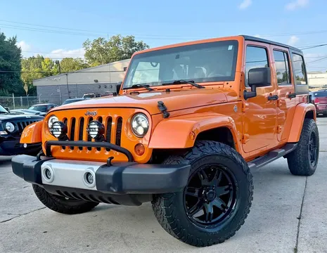 2012 Jeep Wrangler Unlimited Sahara Sport Utility 4D