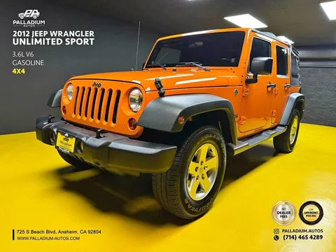 2012 Jeep Wrangler Unlimited Sport