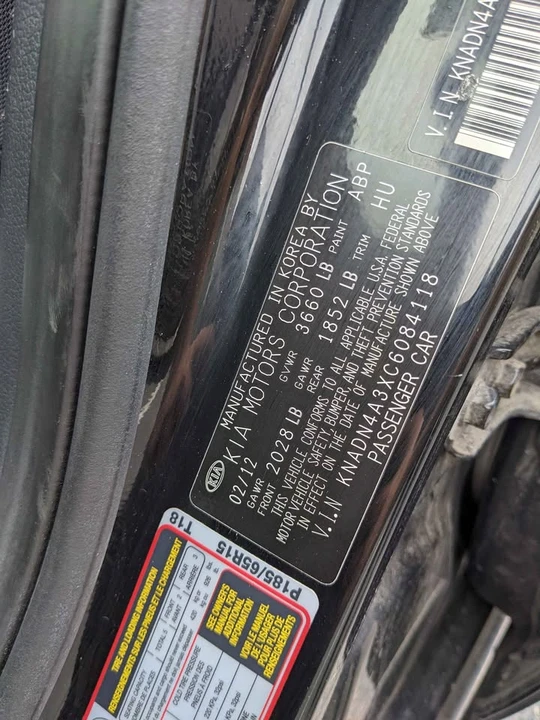 2012 Kia Rio - Image 11 of 11