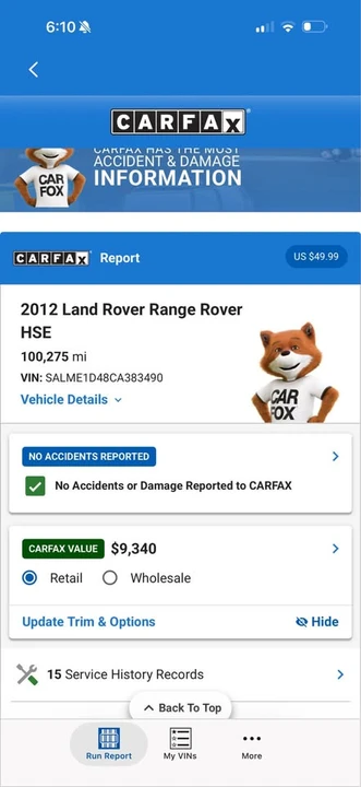2012 Land Rover Range Rover L322 - Image 18 of 19