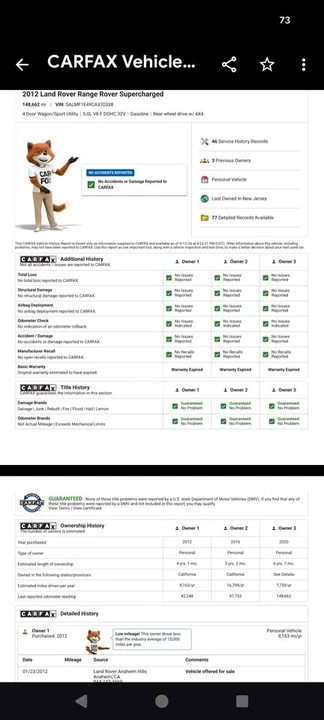 2012 Land Rover Range Rover L322 - Image 20 of 20