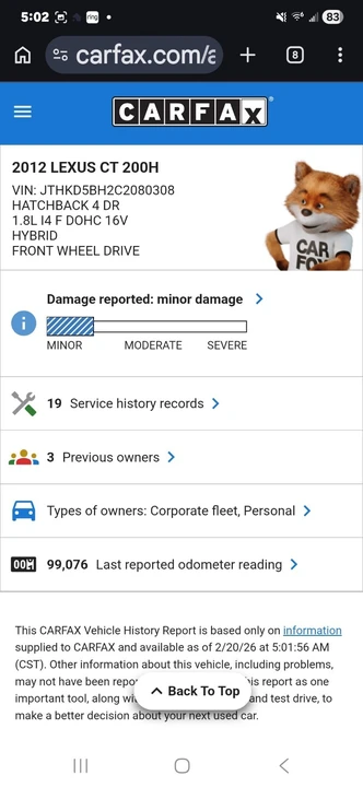 2012 Lexus CT - Image 21 of 21