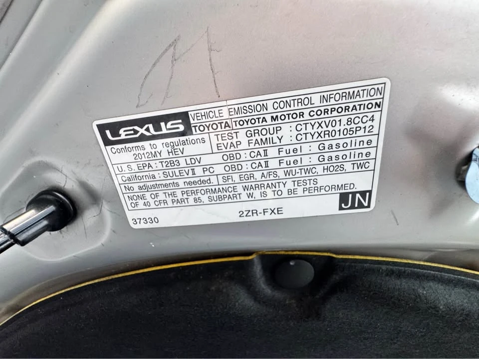 2012 Lexus CT - Image 15 of 16