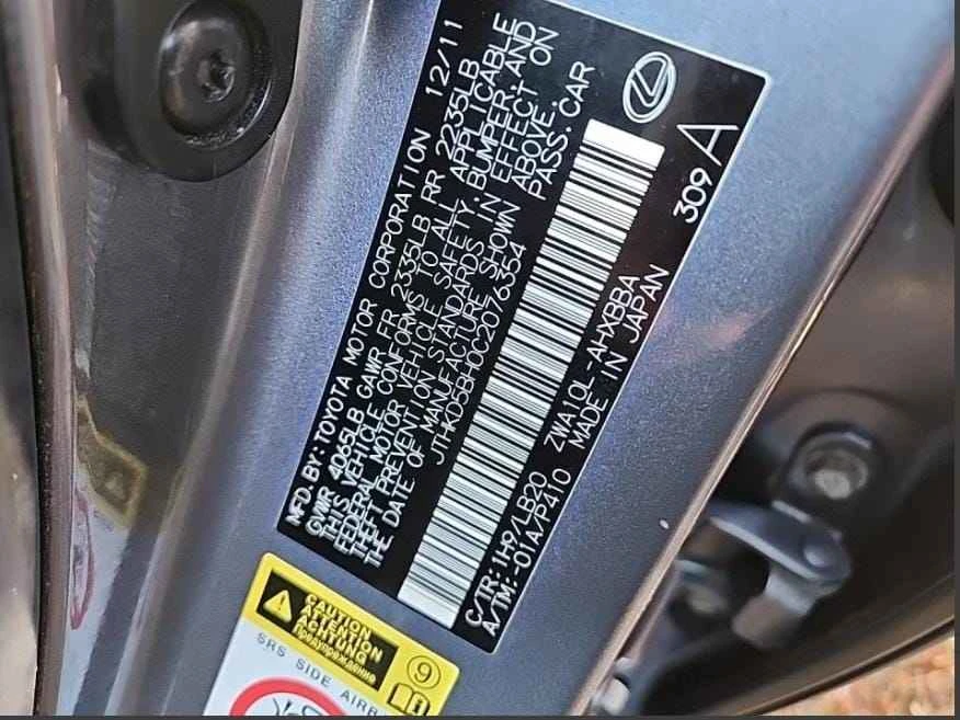 2012 Lexus CT - Image 9 of 20
