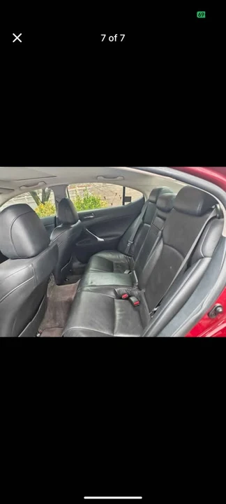 2012 Lexus IS 2nd Gen - Image 7 of 7