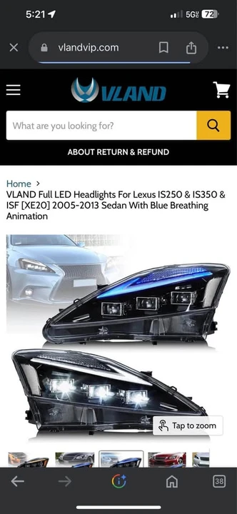 2012 Lexus IS 2nd Gen - Image 10 of 10