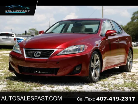 2012 Lexus IS 250 4DR Sedan RWD