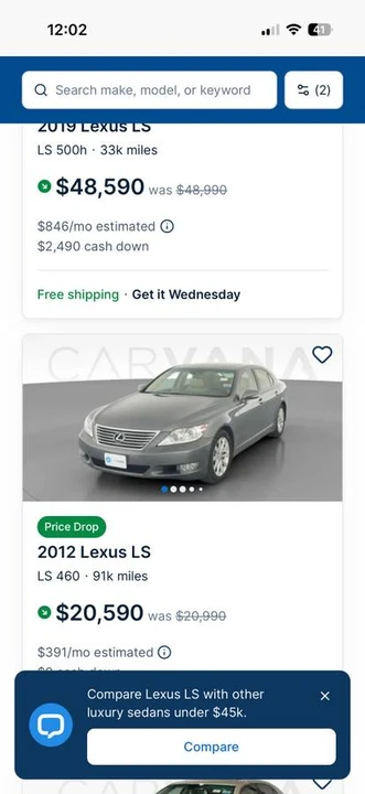 2012 Lexus LS 4th Gen - Image 3 of 8