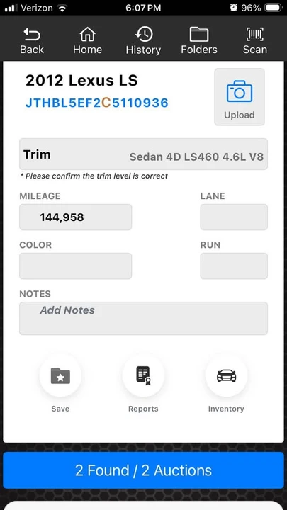 2012 Lexus LS 4th Gen - Image 11 of 20