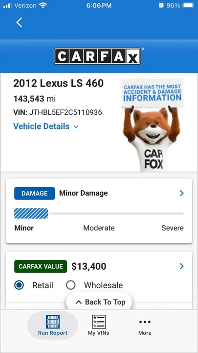 2012 Lexus LS 4th Gen - Image 14 of 20