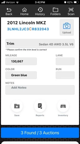 2012 Lincoln MKZ - Image 19 of 21