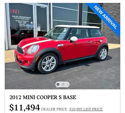 2012 MINI Cooper S Convertible 2D