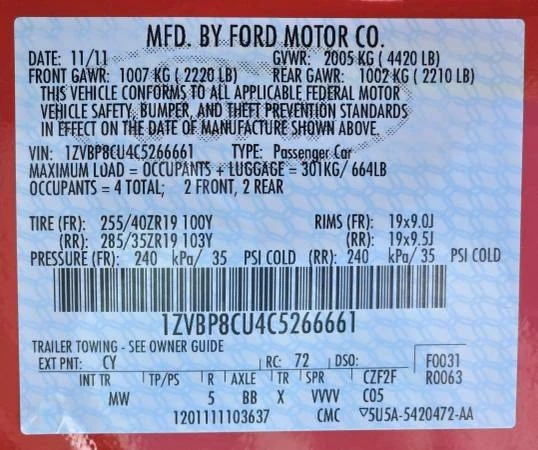 2012 Ford S197 Mustang Boss 302 - Image 20 of 21
