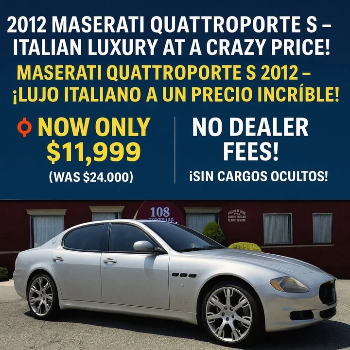 2012 Maserati Quattroporte 5th Gen - Image 4 of 11