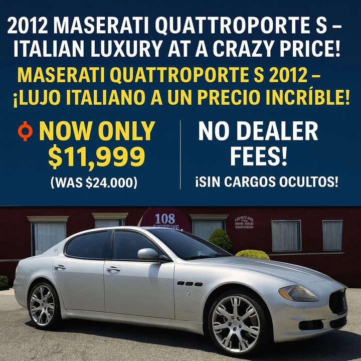 2012 Maserati Quattroporte 5th Gen - Image 2 of 11