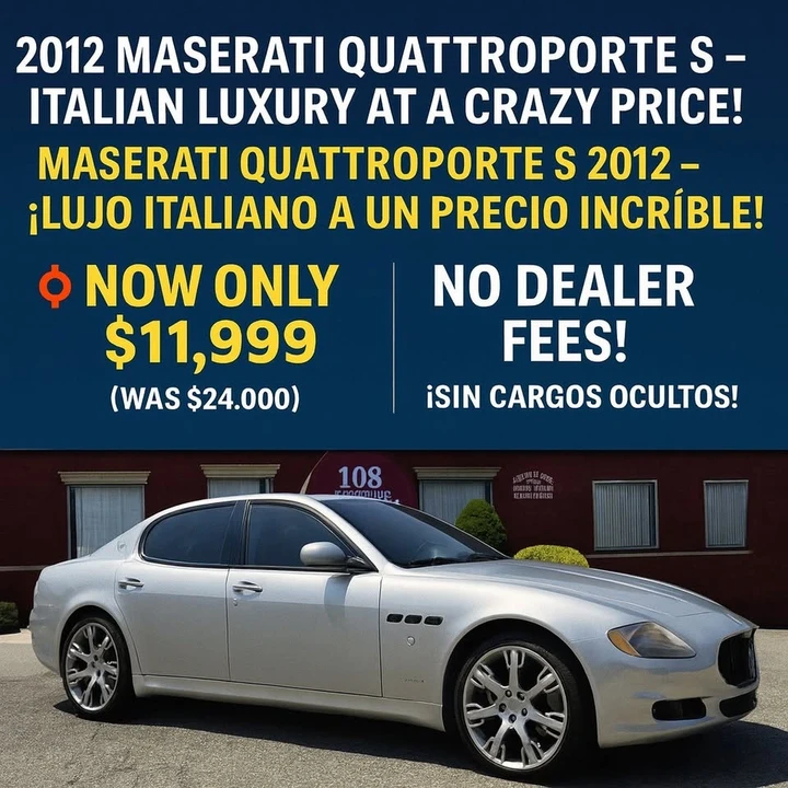 2012 Maserati Quattroporte 5th Gen - Image 4 of 11