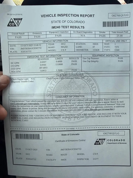 2012 Mazda CX-9 - Image 12 of 12