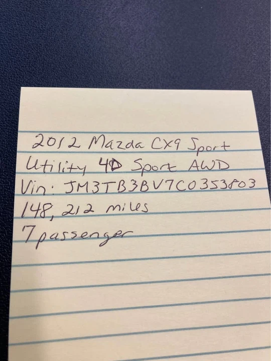 2012 Mazda CX-9 - Image 16 of 16