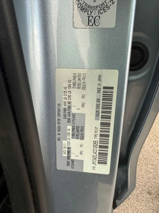 2012 Mazda Mazda 5 - Image 4 of 4