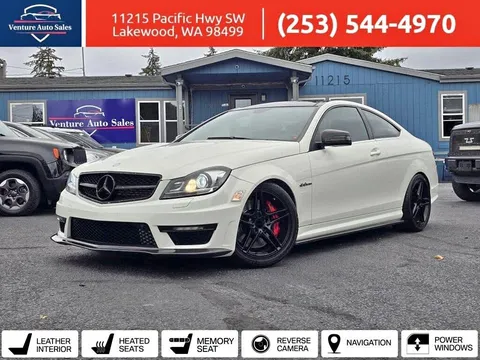 2012 Mercedes-Benz C-Class C 63 AMG Coupe