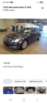 2012 Mercedes-Benz E-Class E 350 4MATIC Sedan 4D