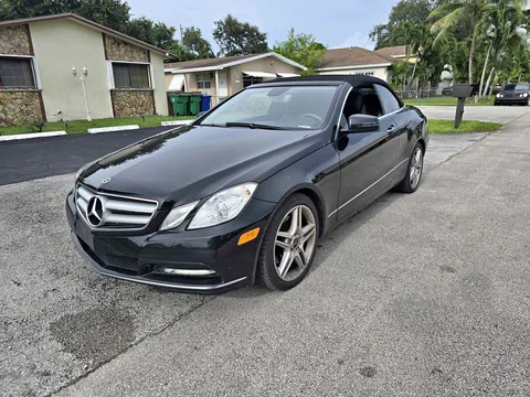 2012 Mercedes-Benz E-Class E 350 Convertible 2D