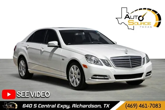 2012 Mercedes-Benz E-Class E 350
