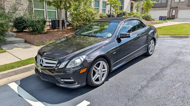 2012 Mercedes-Benz E550 Convertible