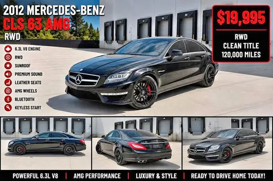 2012 Mercedes-Benz Mercedes-AMG CLS 63 AMG S Coupe 4D